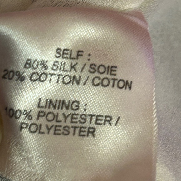 Tanya Taylor Dress Womens Size 6 White Blue Rhett Mini Silk Cotton Ruffle - Picture 8 of 8